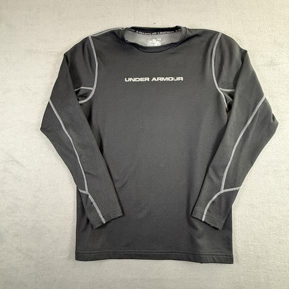 Under Armour Other - Under Armour ColdGear Mens Large Fitted Long Sleeve Shirt Black Thermal